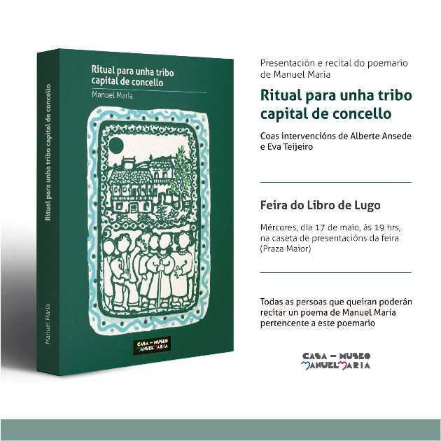 RITUAL PARA UNHA TRIBO CAPITAL DE CONCELLO na Feira do Libro de Lugo