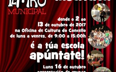 Curso 2017/2018 na Escola Municipal de Teatro de Vilalba