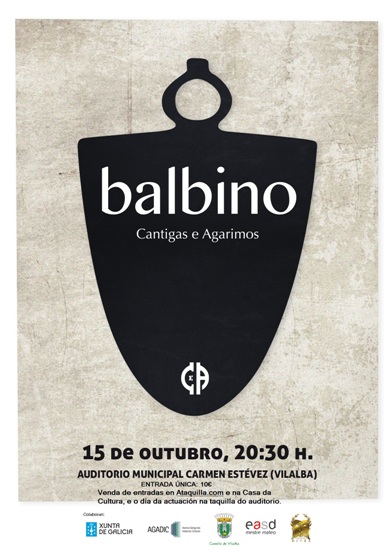 BALBINO, novo espectáculo da Agrupación Folclórica Cantigas e Agarimos