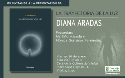Presentación do libro “La trayectoria de la luz” de Diana Aradas