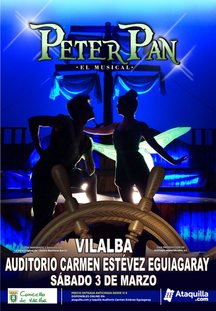 PETER PAN. O musical no Auditorio Municipal de Vilalba