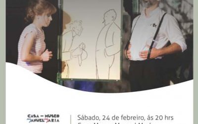RETRINCOS de CASTELAO con Isabel Risco e Fran Rei na CASA-MUSEO MANUEL MARÍA