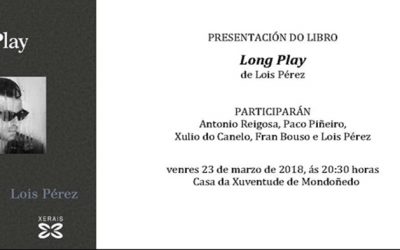 Presentación en Mondoñedo do libro LONG PLAY de Lois Pérez