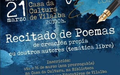 Día da Poesía na Casa da Cultura de Vilalba