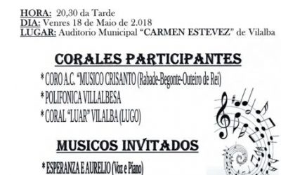 Concerto de Corais no Auditorio Municipal de Vilalba