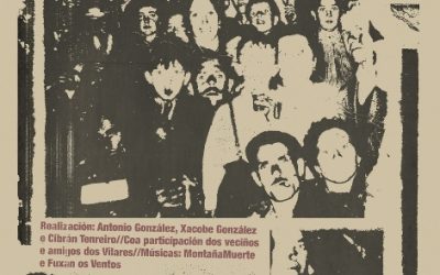 Proxección do documental ENTRAR AOS VILARES na parróquia da Xesta (Lalín), por Antón de Guizán