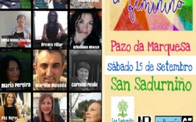 Poesía en feminino en San Sadurniño e encontro cultural en Caldaloba, por Antón de Guizán