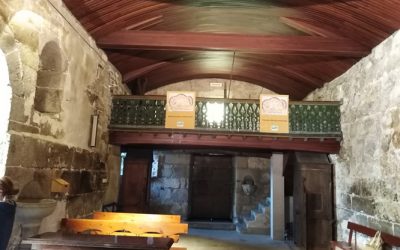 San Vicente e a Virxe dos Desamparados súmanse á campaña para restaurar os frescos da súa igrexa nos Vilares, por Antón de Guizán