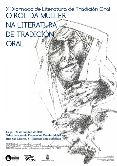 XI Xornada de Literatura de Tradición Oral. Lugo, 27 de outubro de 2018